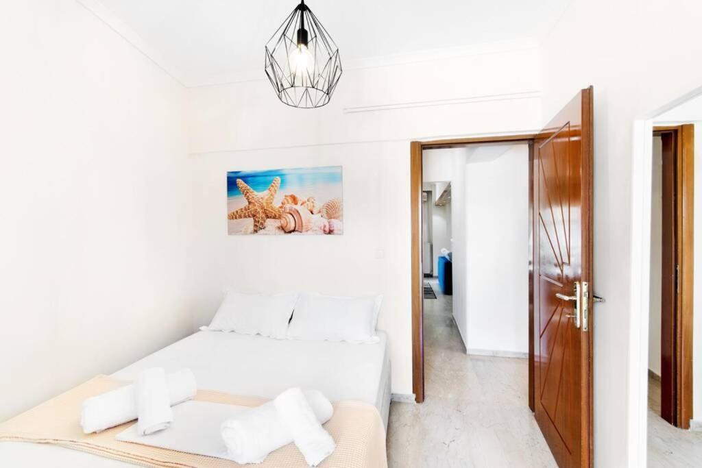Seafront 2 Bedrooms Apartment نيا إيراكليا المظهر الخارجي الصورة