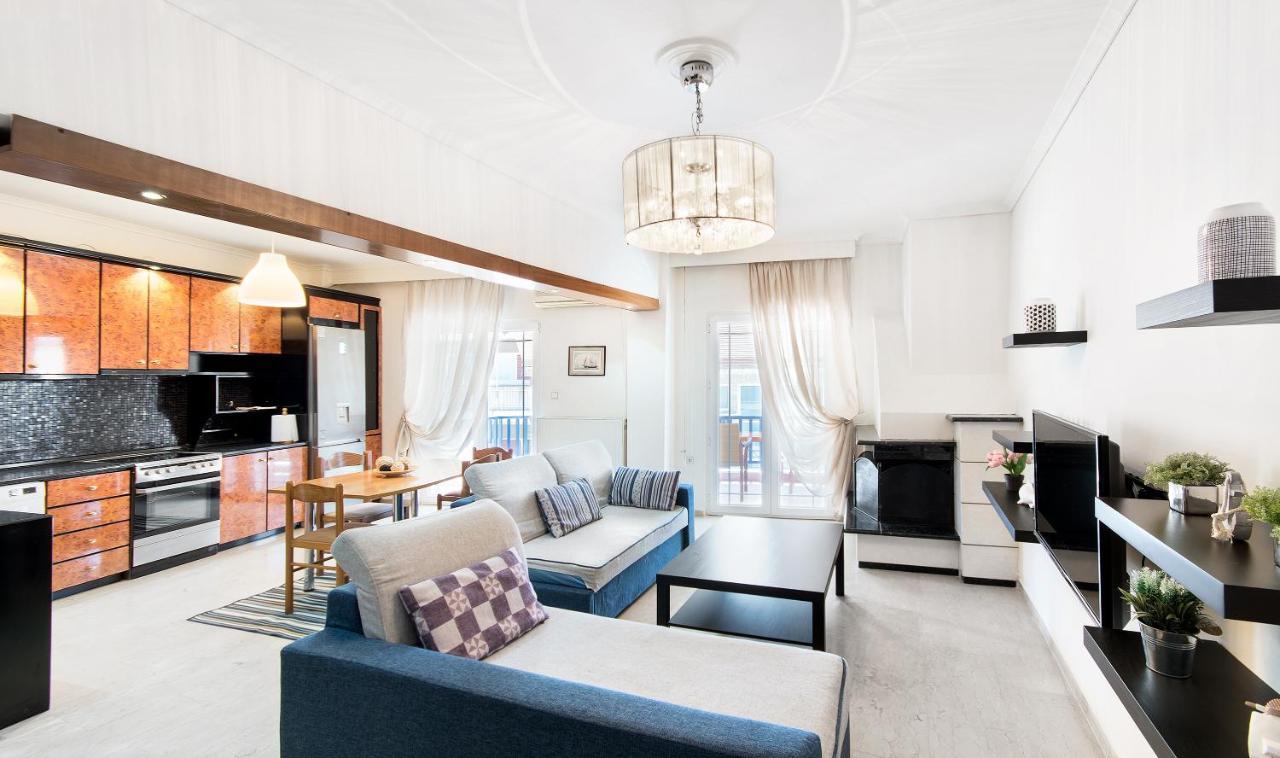 Seafront 2 Bedrooms Apartment نيا إيراكليا المظهر الخارجي الصورة